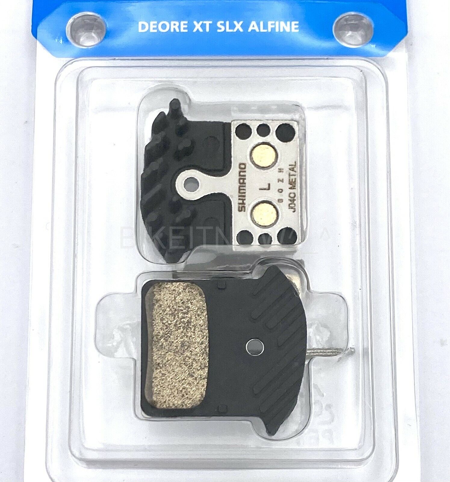 Shimano XTR MTB Bike Bicycle BR-M9000/M8000/M7000 Metal Pad J04C+Spring w/Fin - Fresh Stock Dated February 2026