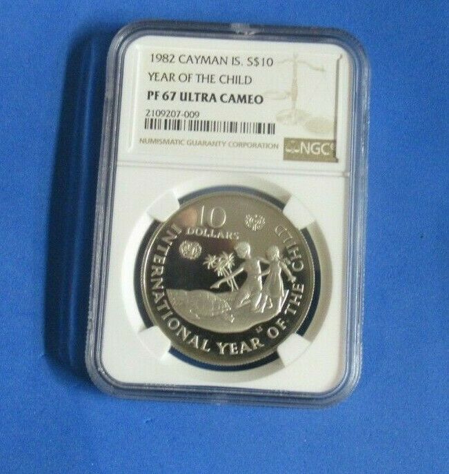 1982  CAYMAN ISLAND .00 - YEAR OF THE CHILD - PF67 ULTRA CAMEO - NGC - Fresh Stock Dated December 2025
