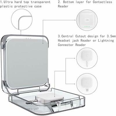 Surdarx Anti-Lost Transparent Cover Case for Square A-SKU-0485 Contactless - Fresh Stock Dated February 2026