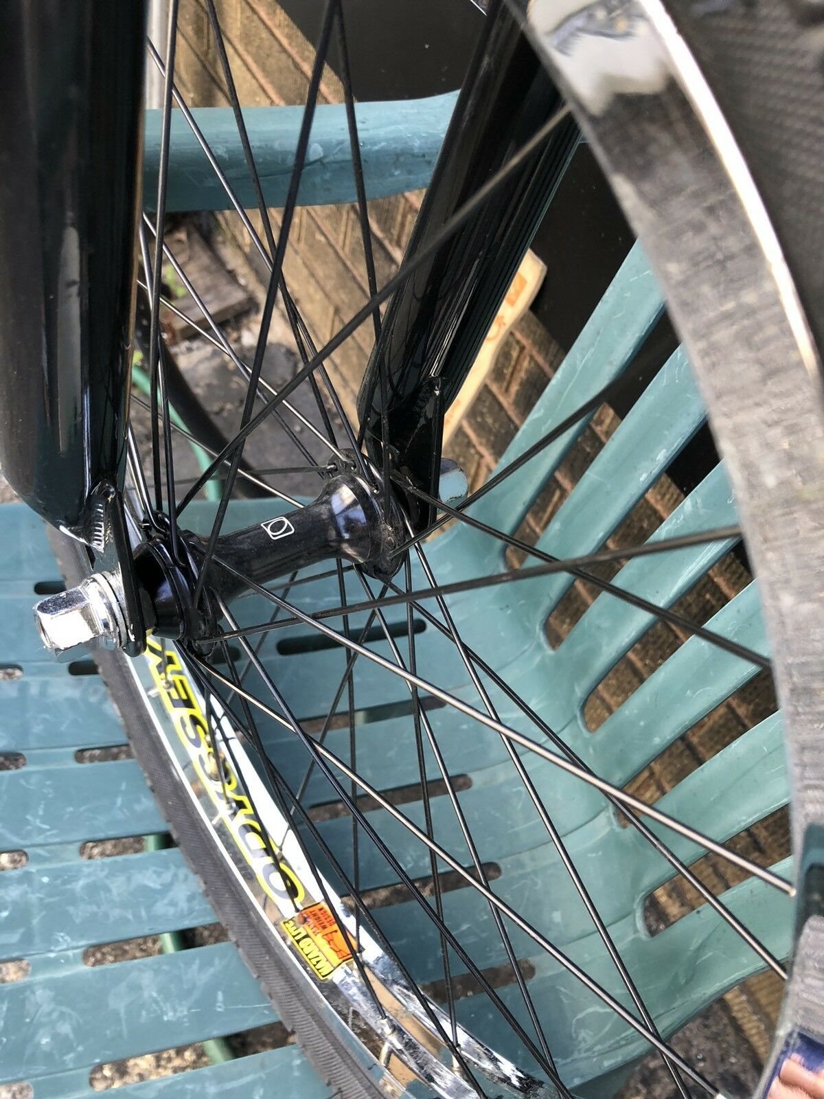 CUSTOM HANDMADE HAND BUILT USA BMX BIKE W/ ODYSSEY WHEELS - Fresh Stock Dated February 2026