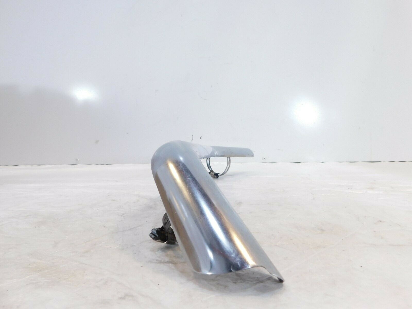 Harley Davidson FXD Dyna Chrome Rear Exhaust Header Pipe Heat Shield Cover - Fresh Stock Dated February 2026