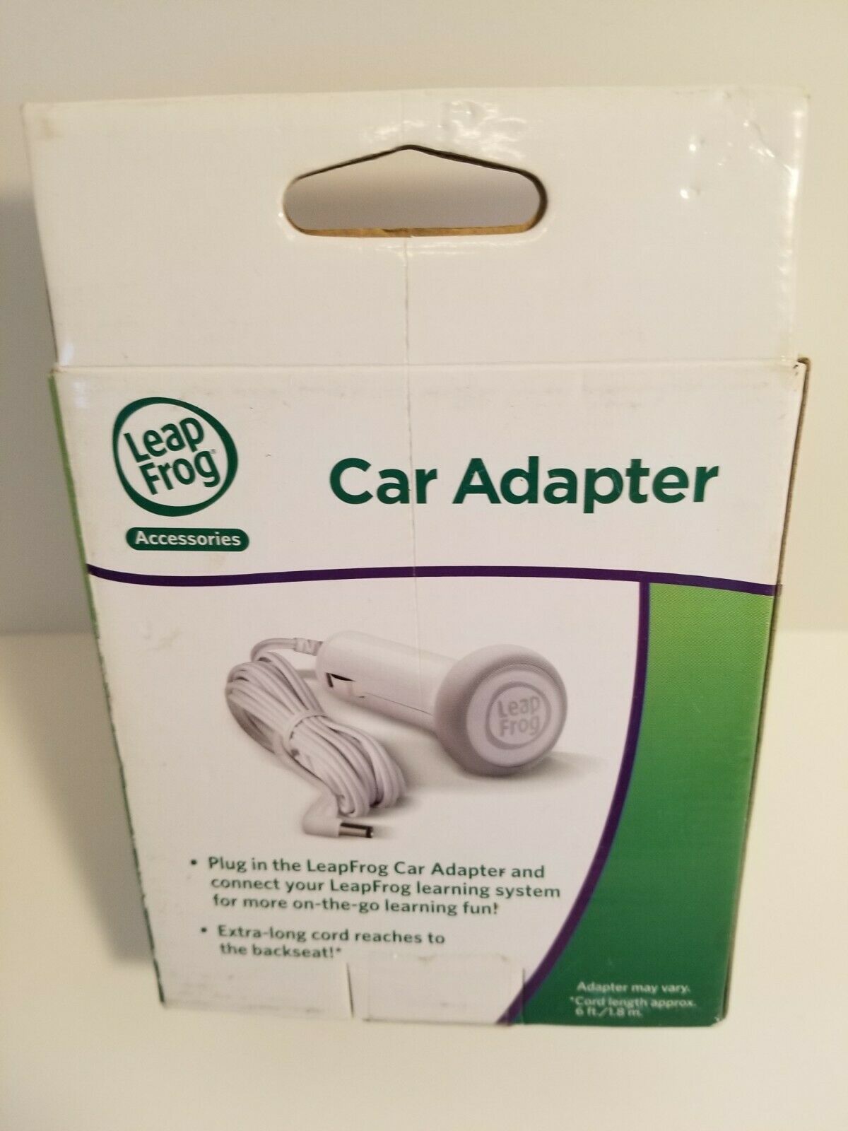 Leap Frog New Car Adapter Toy LeapPad LeapPad2 LeapPad Leapster Explorer & GS, - Fresh Stock Dated February 2026