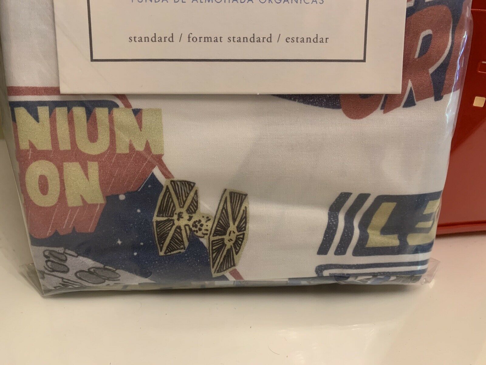 Pottery Barn kids Star Wars ORGANIC HANS CHEWBACCA pillowcase Milleniuum Falcon - Fresh Stock Dated December 2025