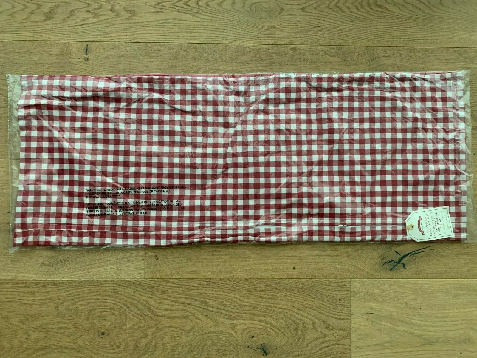 NWT Pottery Barn Kids Christmas Sherpa Snowman Lumbar Pillow Sham Dear Santa - Fresh Stock Dated December 2025