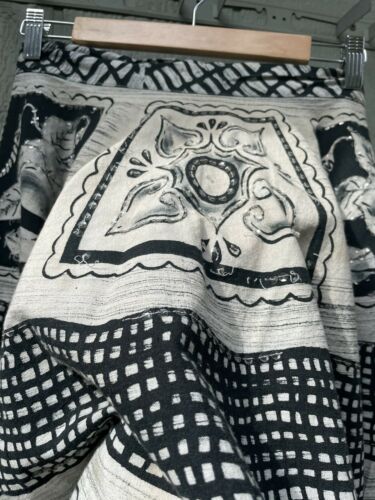 Vintage 1950s 50s Hand Painted Mexican Circle Skirt W30 - Fresh Stock Dated December 2025