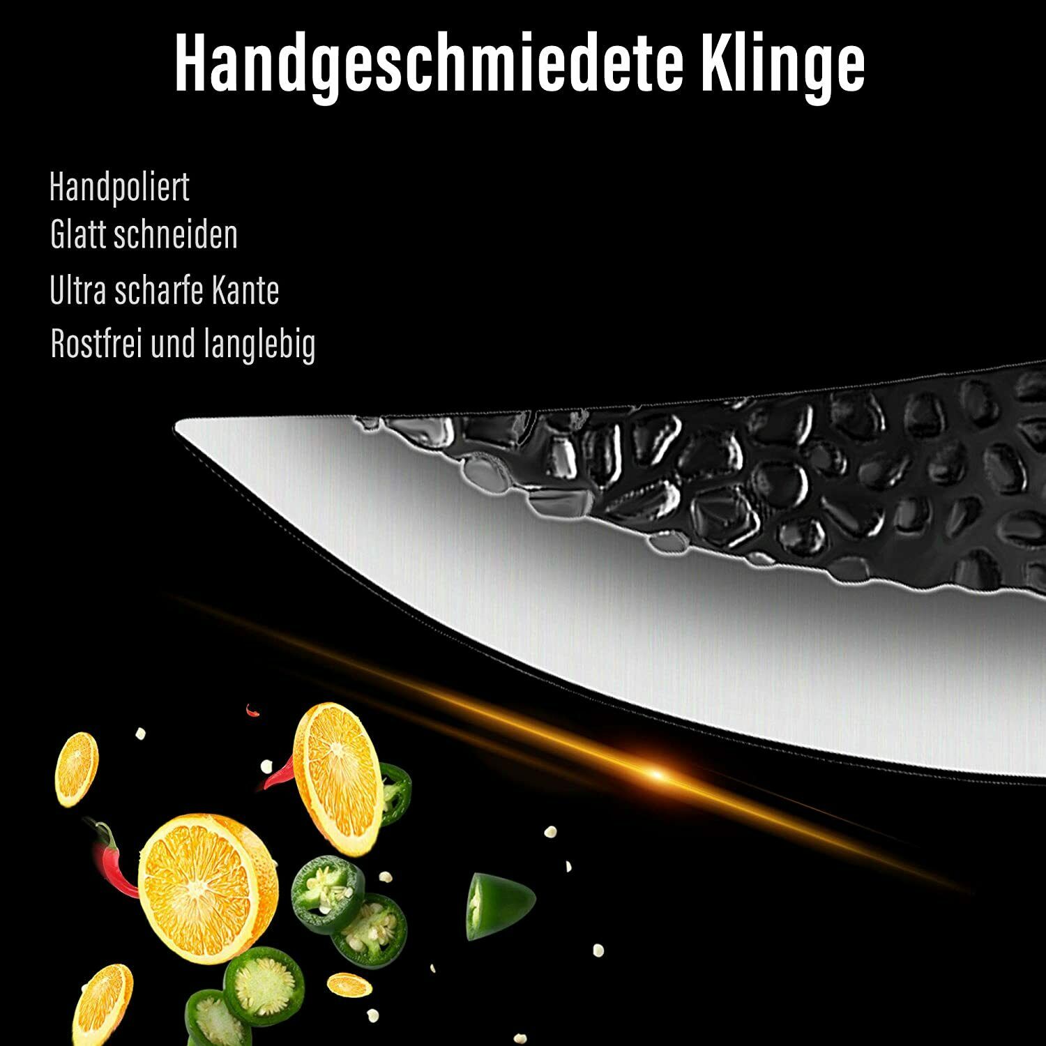 Butcher Knife Hand Forged Boning Knife with Sheath HighCarbon Steel Fillet Knife - Fresh Stock Dated December 2025