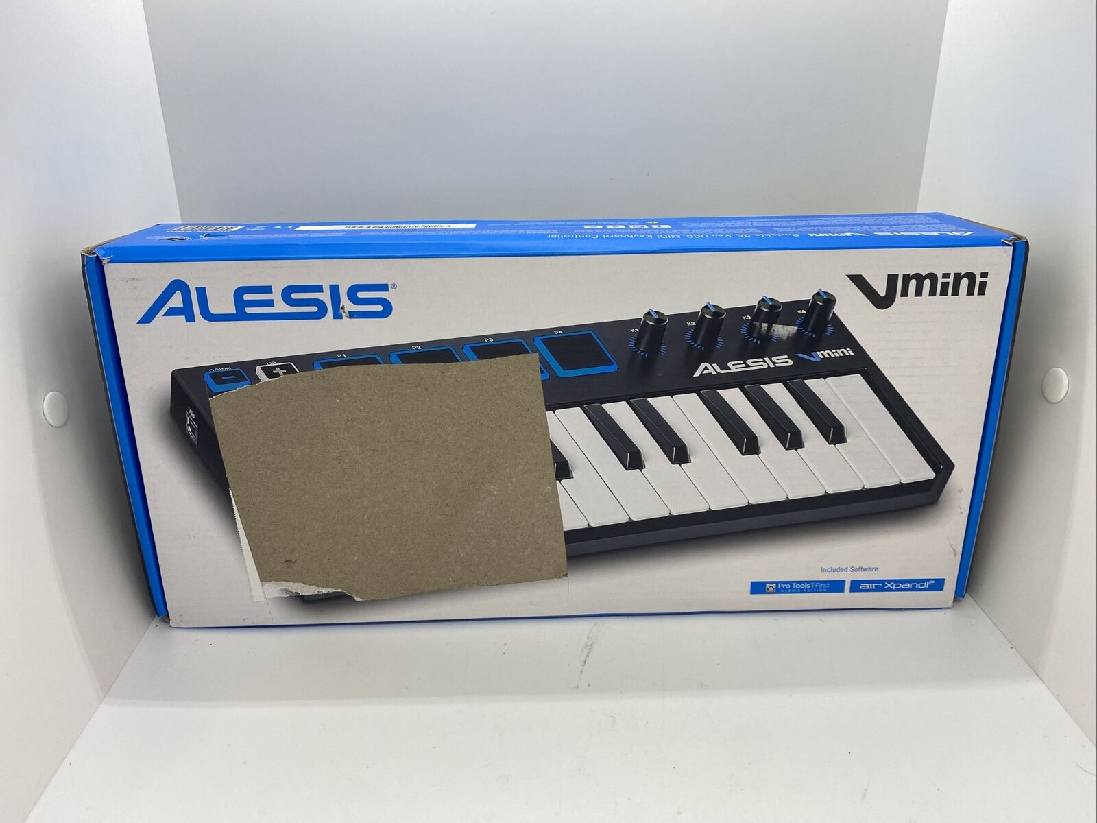 Alesis V-Mini - 25-Key USB MIDI Keyboard Controller - Fresh Stock Dated February 2026