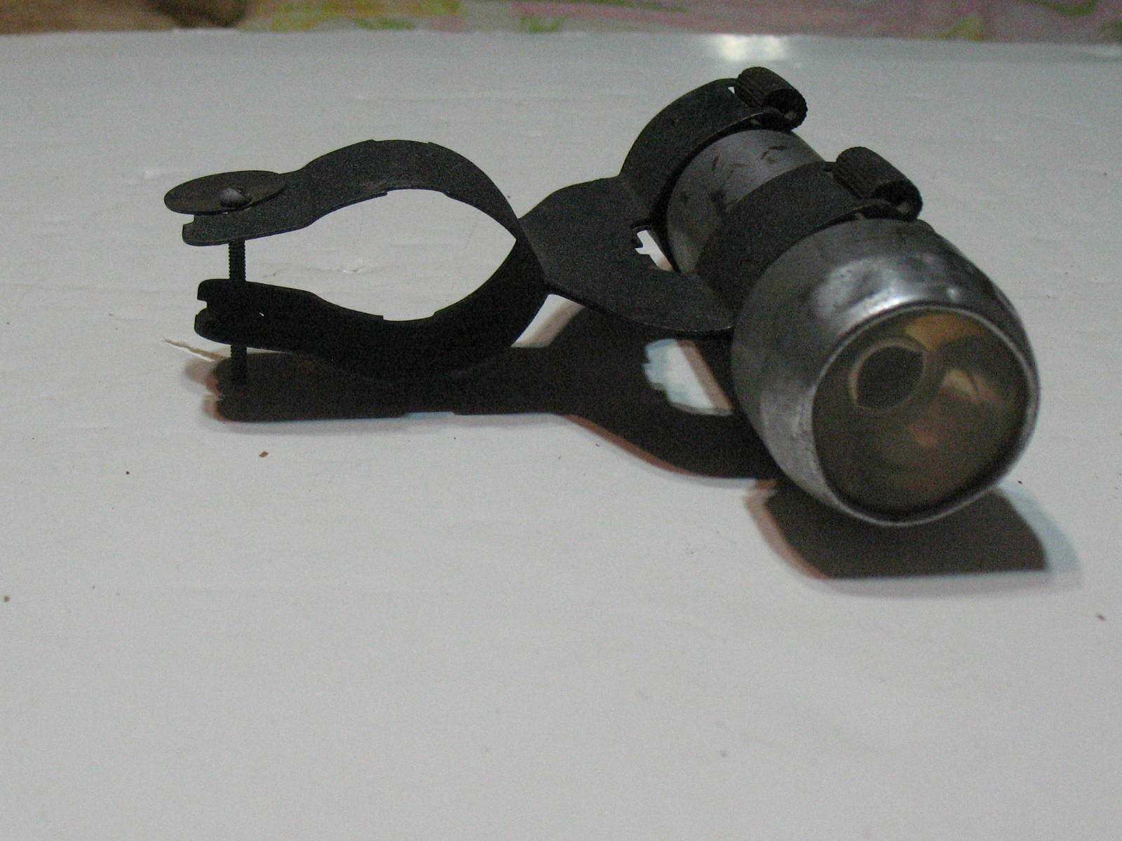 1950's 1960's Homart Bicycle Flashlight (no bulb) With A Rare Mounting Bracket - Fresh Stock Dated December 2025