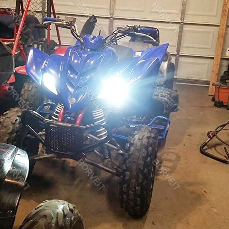 2x 80W H4 Xenon white LED Headlight Replace Bulb Fit Honda GL1500 Goldwing 88-97 - Fresh Stock Dated February 2026