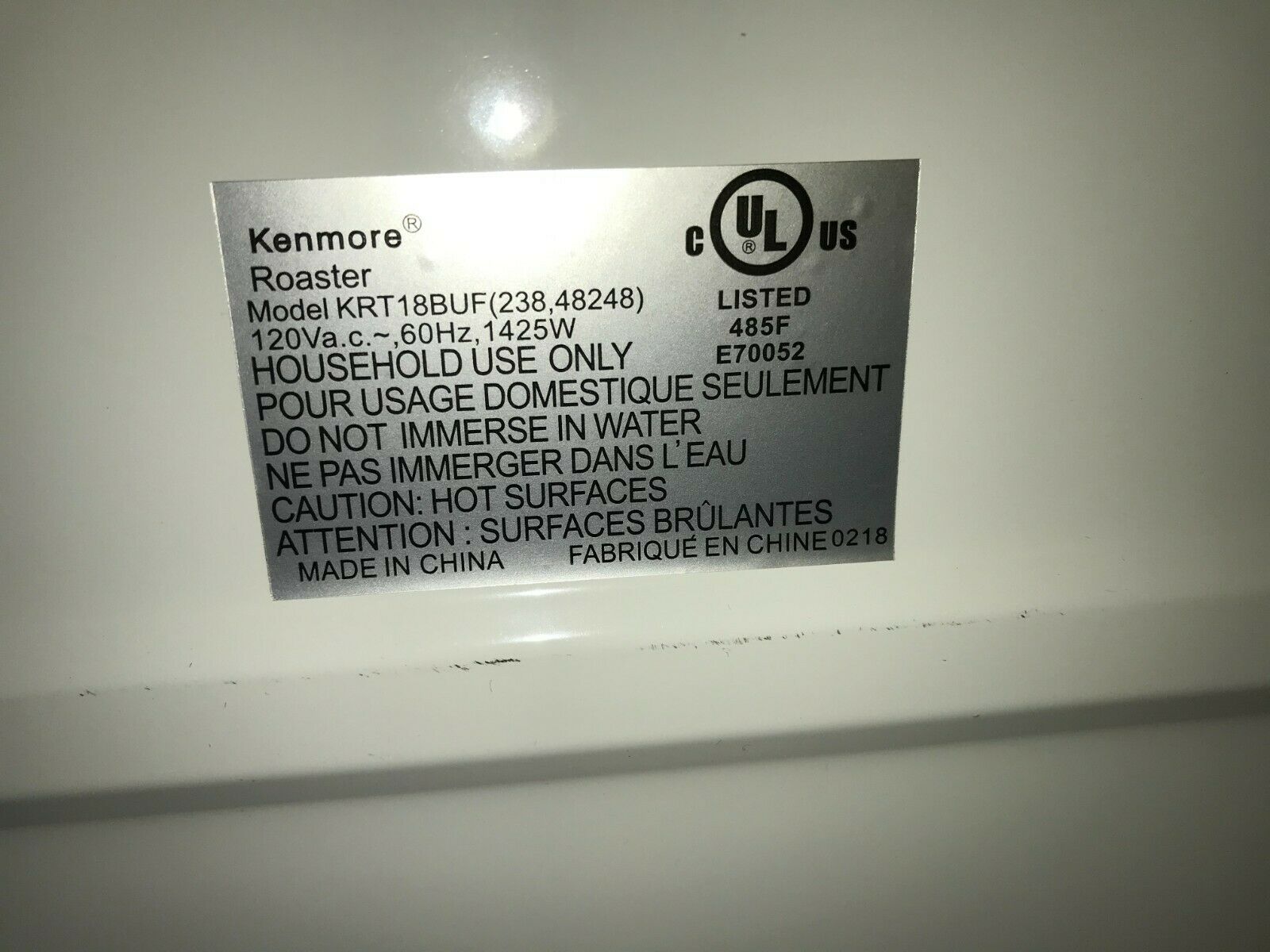 KENMORE 18 qt Hot Plates 3 Pan Buffet Server KRT18BUF Turkey Slow Roaster Steam - Fresh Stock Dated December 2025