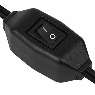 0.6Meter On Off Switch Extension Cord 2-Prong/2 Outlet Polarized Extension Co... - Fresh Stock Dated February 2026