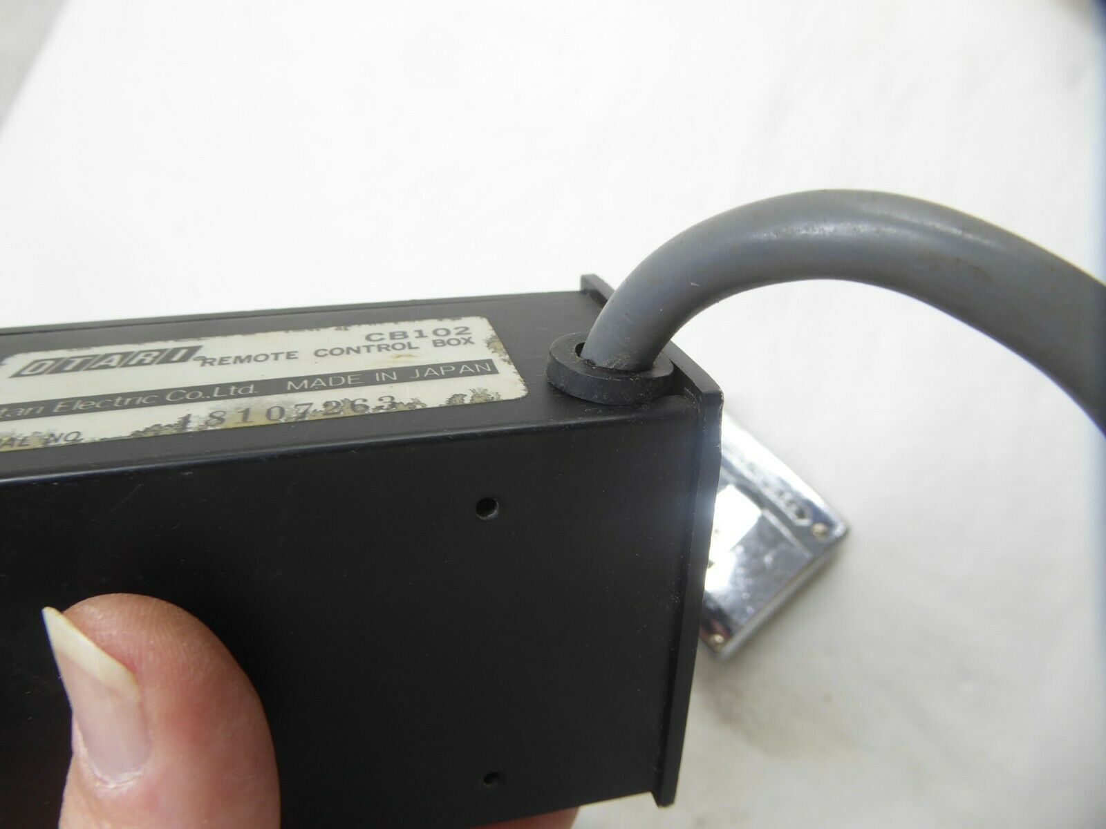 Otari CR-705A remote controller CB102 14ft cable - Fresh Stock Dated February 2026