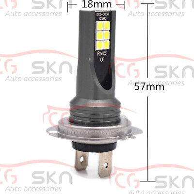 For Kawasaki ZX636C 03-06 Ninja ZX6R - 2X H7 LED Headlight Conversion Kit Bulbs - Fresh Stock Dated February 2026