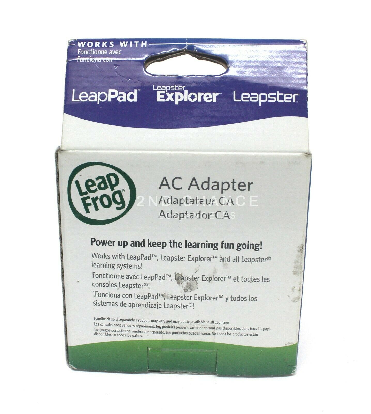 New LEAP FROG 9V AC Adapter LeapPad Explorer Leapster 690-11213 White - Fresh Stock Dated December 2025