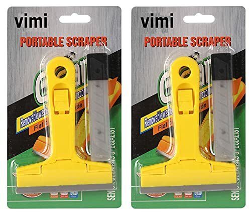 Glass Scraper Razor Blade,Razor Blade Scraper,Paint Scraper,Window scraper for R - Fresh Stock Dated February 2026