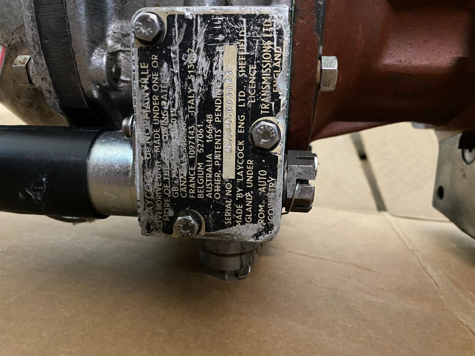 Volvo M41 4 speed transmission with overdrive D-type P1800 1800S 122S 123GT - Fresh Stock Dated February 2026