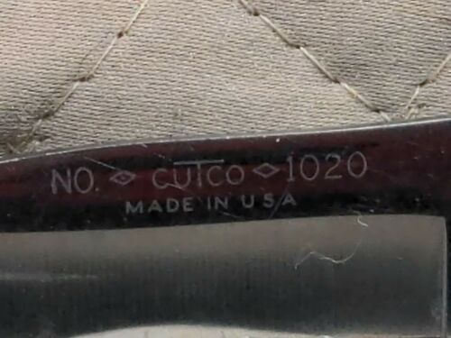 CUTCO 1020 & 1021 Paring & Trimmer Knives Brown Red/Orange Swirl Lamb Handles - Fresh Stock Dated December 2025