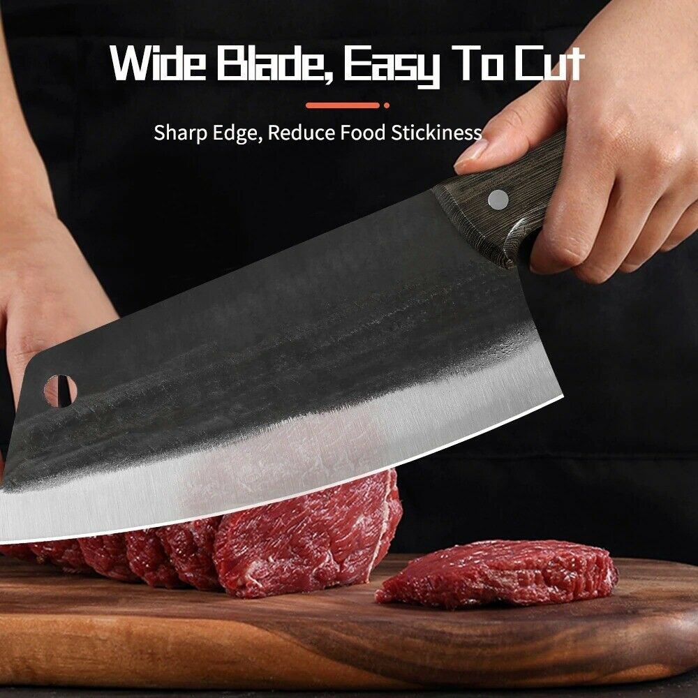 Gyuto Knife Butcher Cleaver Knife Forged Serbian Camping Kitchen Chef Knife - Fresh Stock Dated December 2025