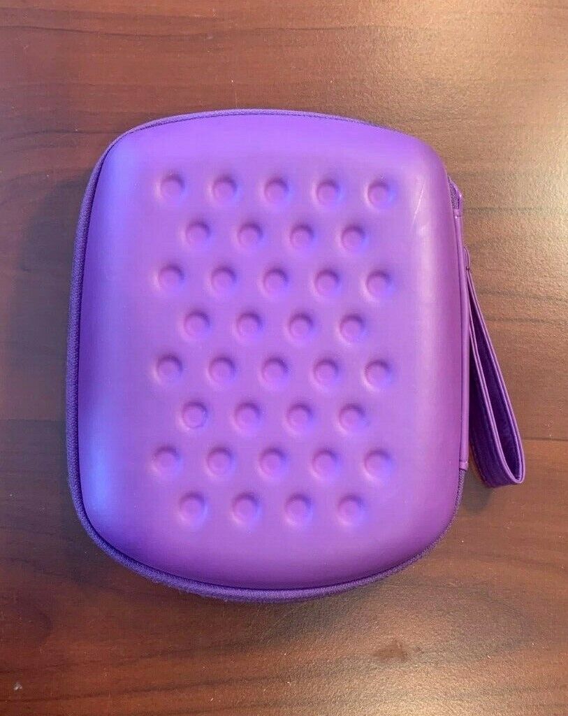 LeapFrog  LeapPad 1, 2, or 3 Explorer Carrying Case - Purple Poka Dot Excellent - Fresh Stock Dated December 2025