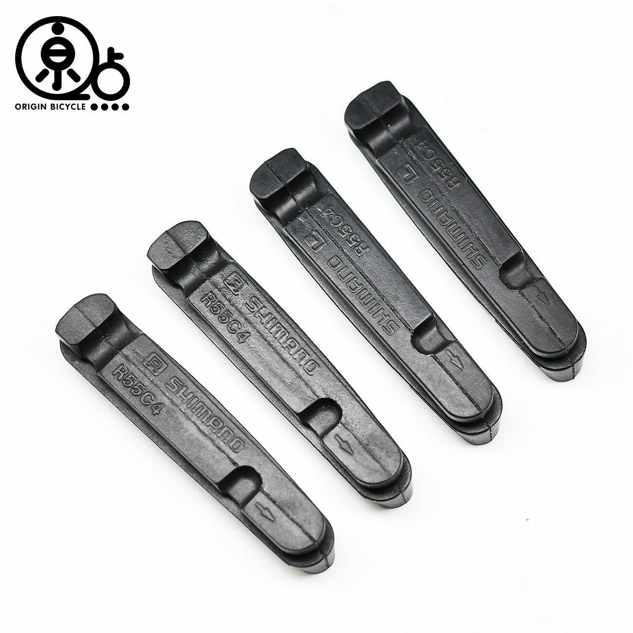 2Pair SHIMANO R55C4 DURACE ULTEGRA 105 ROAD BIKE BRAKE PADS Aluminum Rim - Fresh Stock Dated February 2026