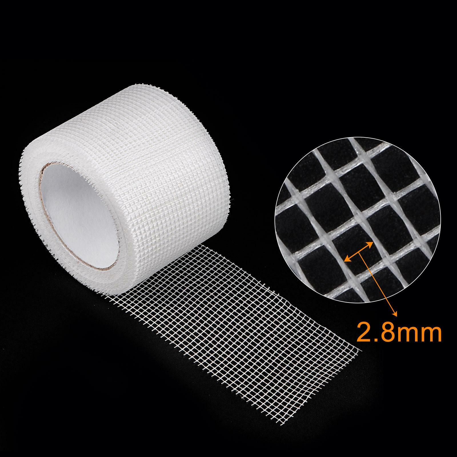 6inch Putty Knife and 2.8mm Mesh Drywall Joint Tape 3.5inch x 98feet, 4Pcs - Fresh Stock Dated February 2026