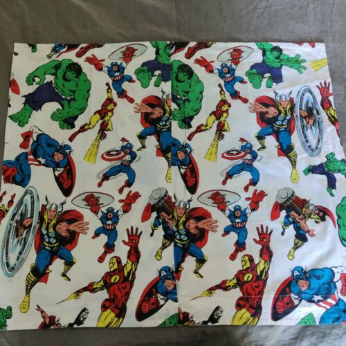 Pottery Barn Kids Marvel Comics Standard Sham Hulk Captain America Avengers - Fresh Stock Dated December 2025