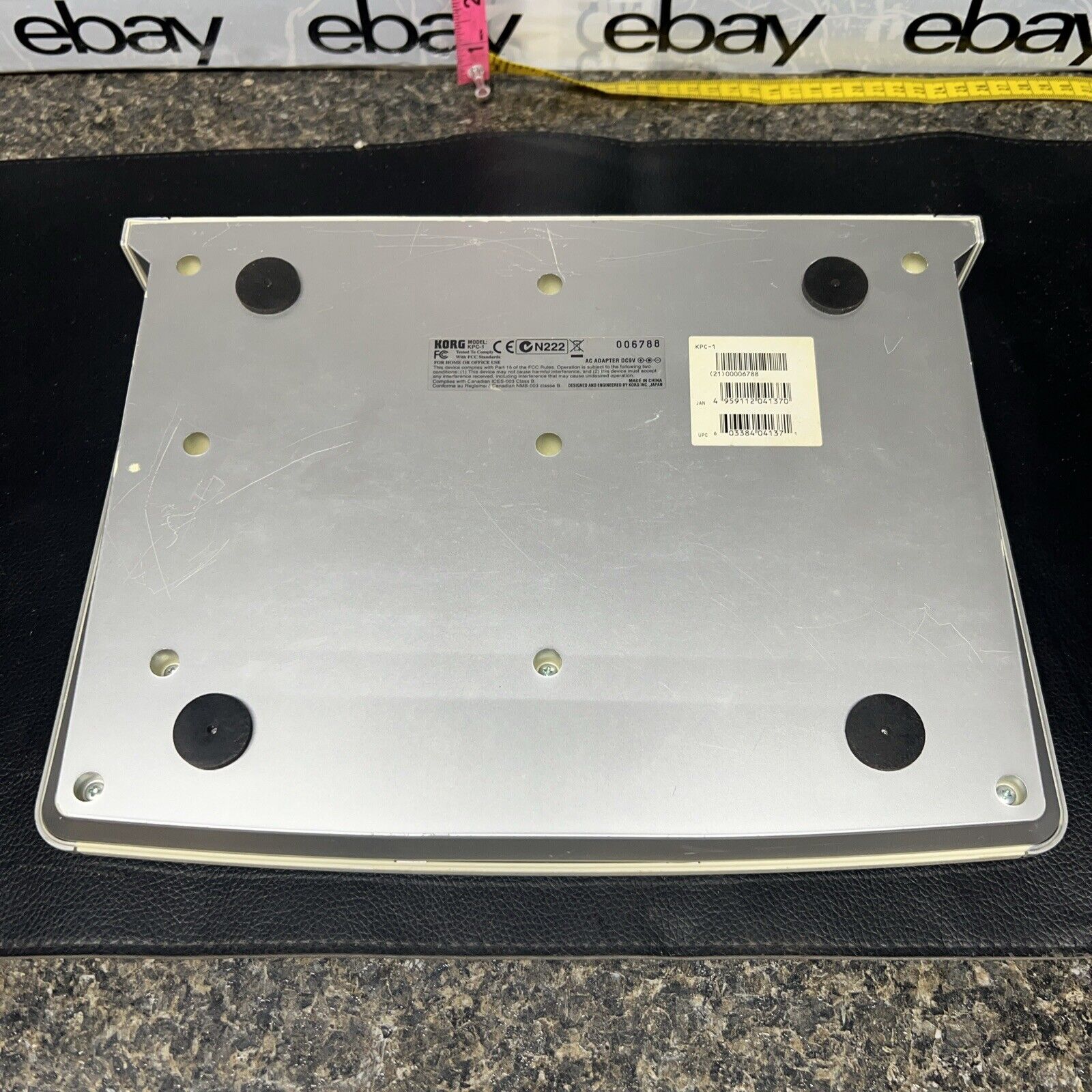 Korg PadKontrol MIDI Studio Controller KPC-1 Missing Power Cord Untested. - Fresh Stock Dated December 2025