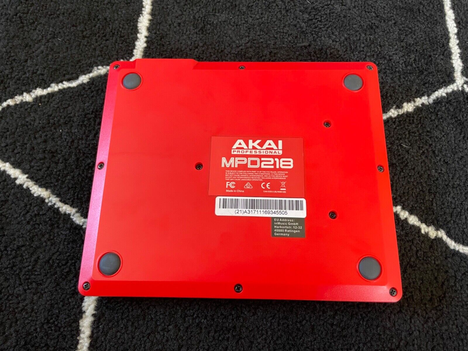 AKAI Professional MPD218 - USB MIDI Controller with 16 MPC Drum Pads - Fresh Stock Dated February 2026