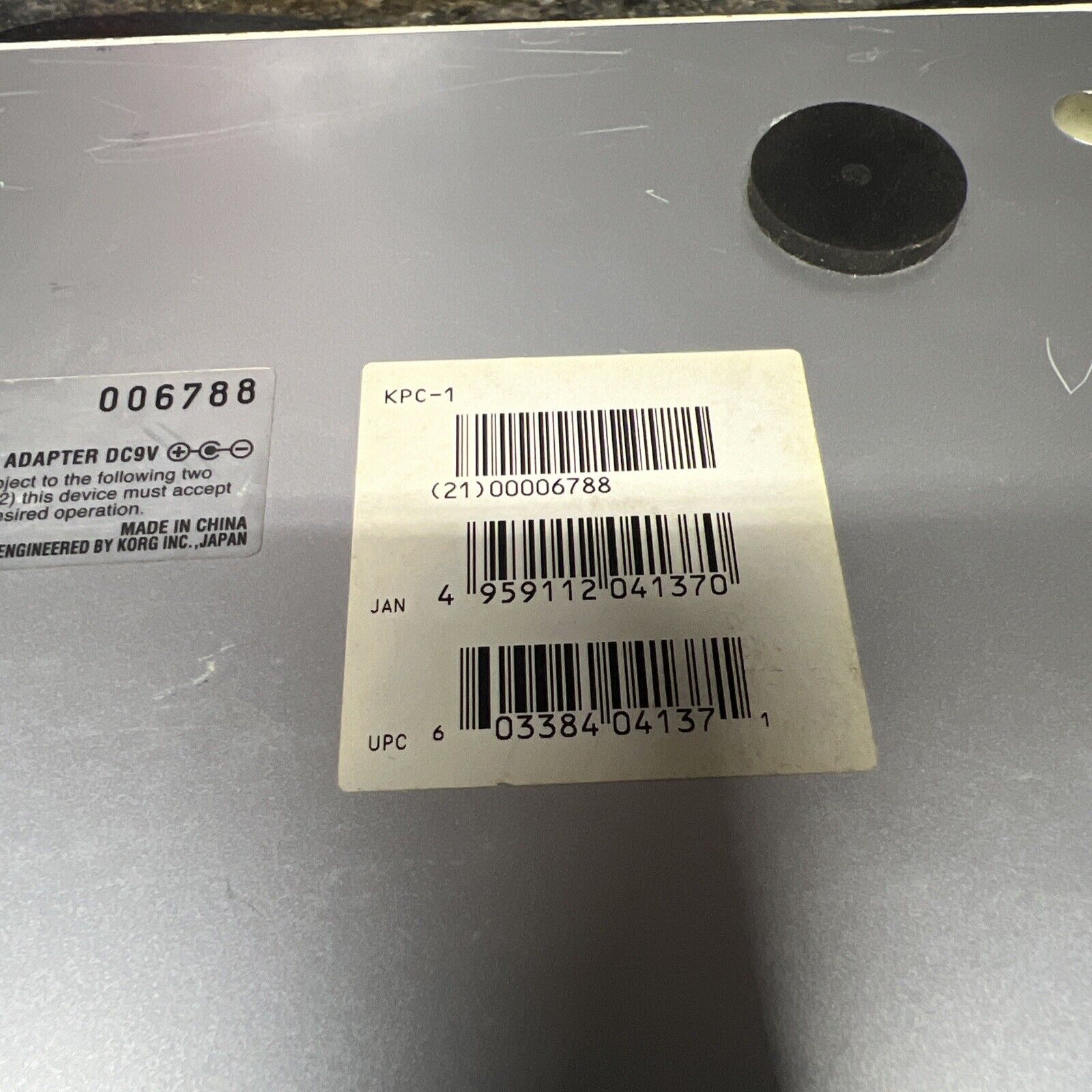 Korg PadKontrol MIDI Studio Controller KPC-1 Missing Power Cord Untested. - Fresh Stock Dated December 2025