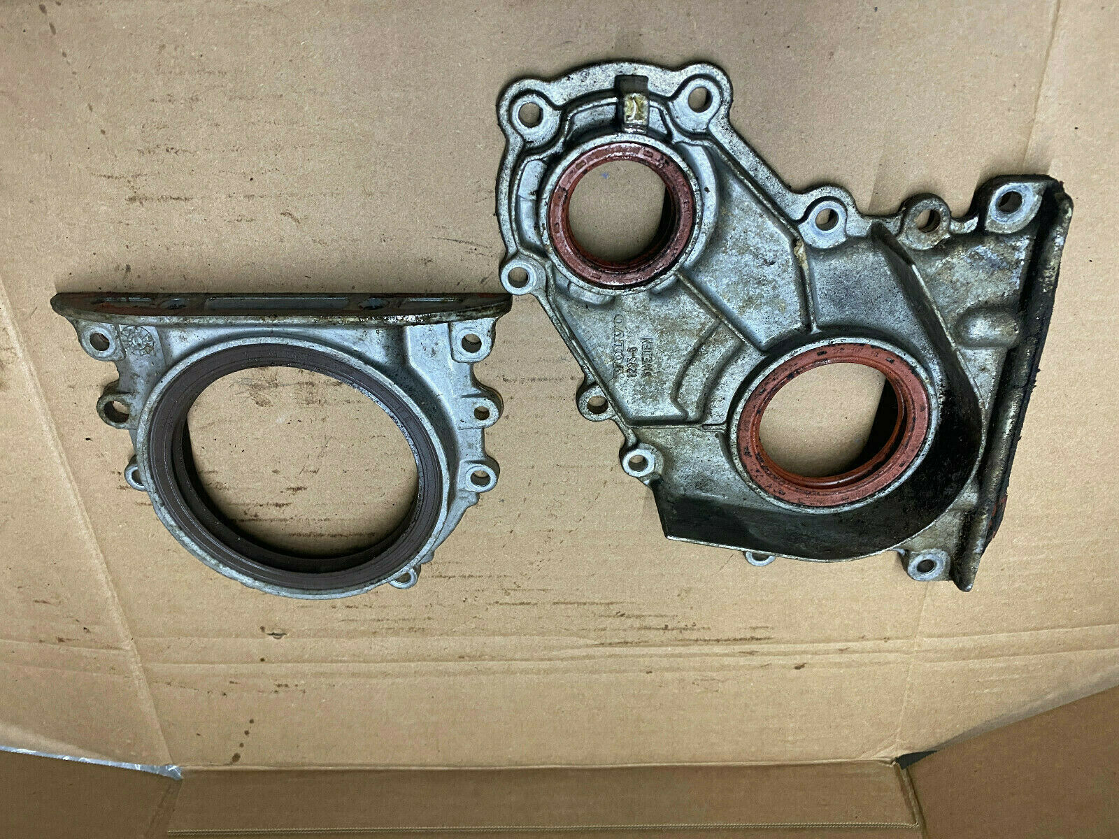 Volvo Penta Timing Gear Cover Set 4 cylinder B230 AQ 230 - Fresh Stock Dated February 2026