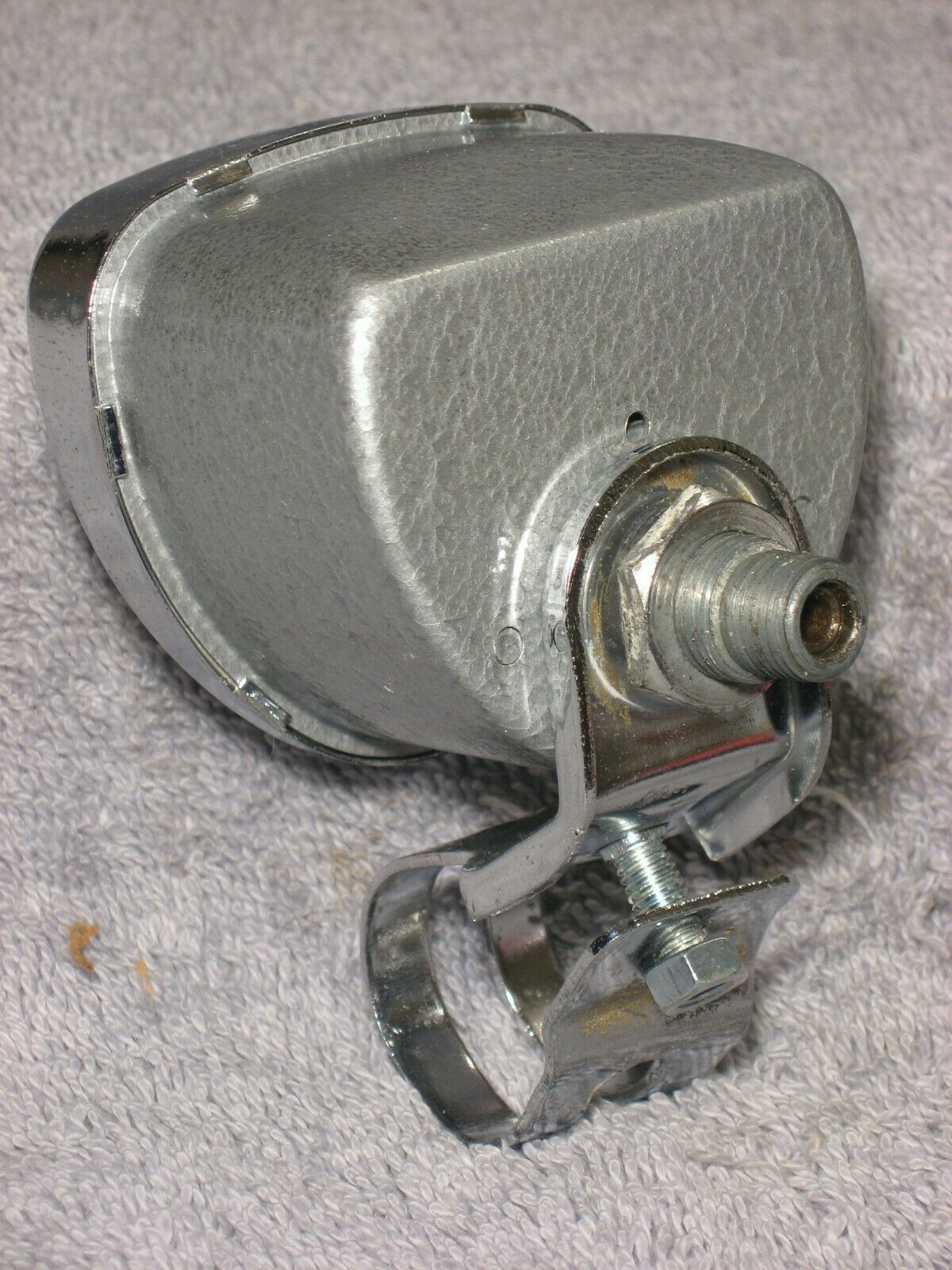 VINTAGE HURET WHITE DIAL CHROME CASE 60 MPH BICYCLE BIKE SPEEDOMETER SPEEDO HEAD - Fresh Stock Dated December 2025