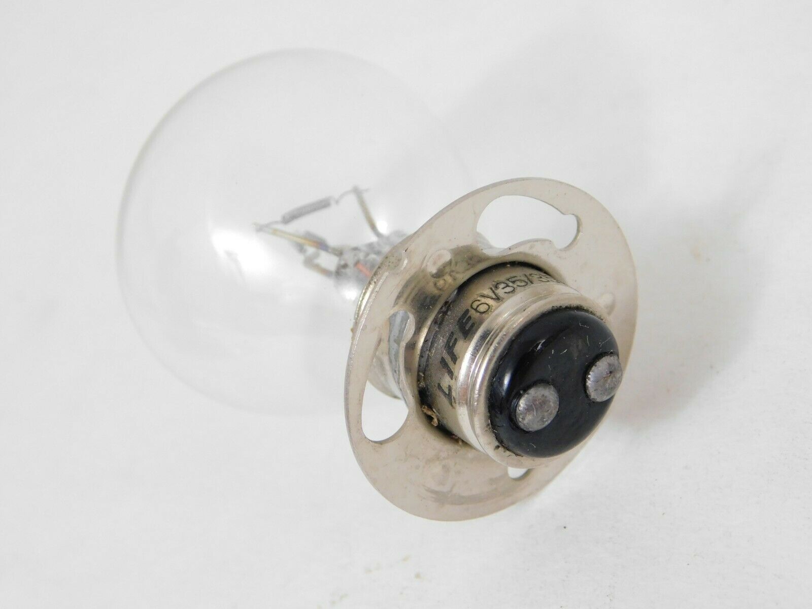 NOS Genuine Kawasaki Headlight Bulb 6V 35/35W KT250 KT250-A2 1975-1976 92069-078 - Fresh Stock Dated February 2026