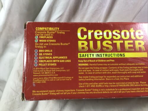 Pine Mountain 4152501500 First Alert Creosote Buster Chimney Cleaning Safety ... - Fresh Stock Dated December 2025