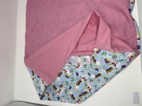 Rainbows and Unicorns Vintage Pillow Sham - Fresh Stock Dated December 2025