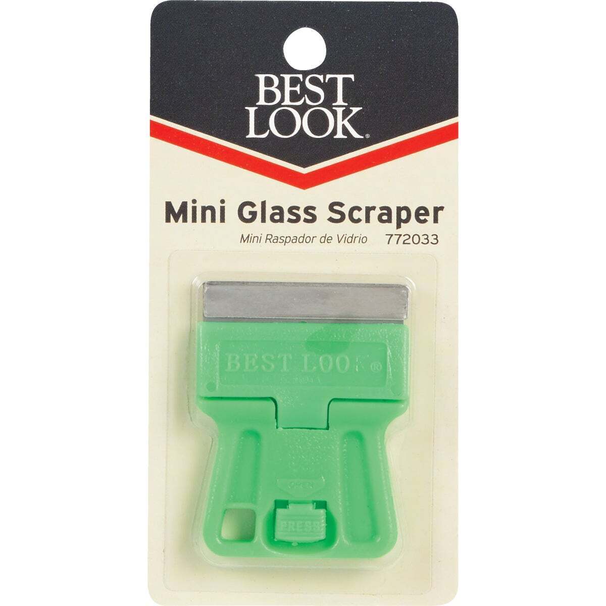 Best Look Mini Glass Razor Scraper GSM-DIB Best Look GSM-DIB 009326789446 - Fresh Stock Dated February 2026