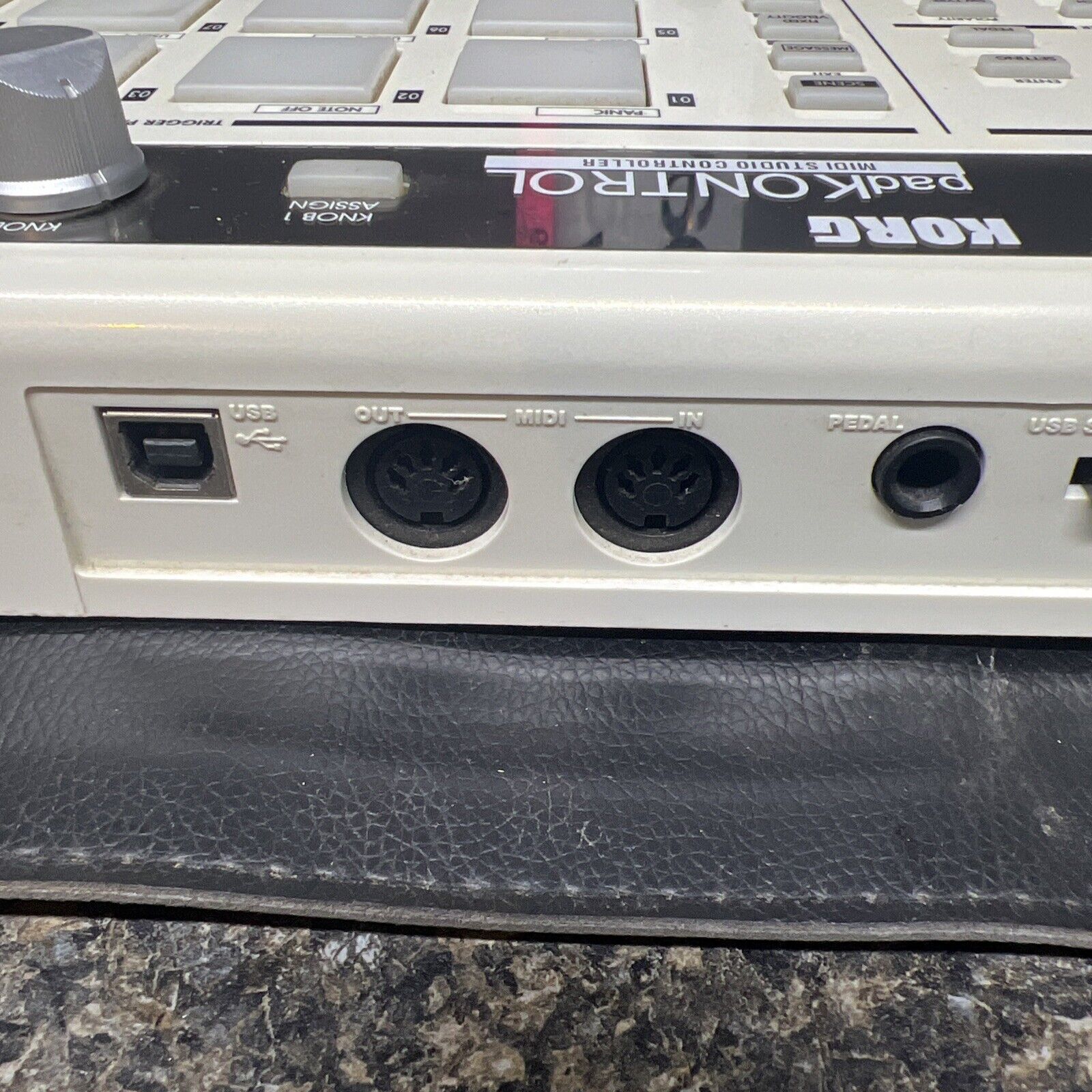 Korg PadKontrol MIDI Studio Controller KPC-1 Missing Power Cord Untested. - Fresh Stock Dated December 2025