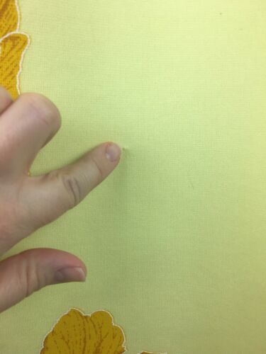 VTG 70s BOHO HAWAIIAN MISS SHAHEEN FLORAL PRINT Yellow MAXI SKIRT  SZ:14 - Fresh Stock Dated February 2026