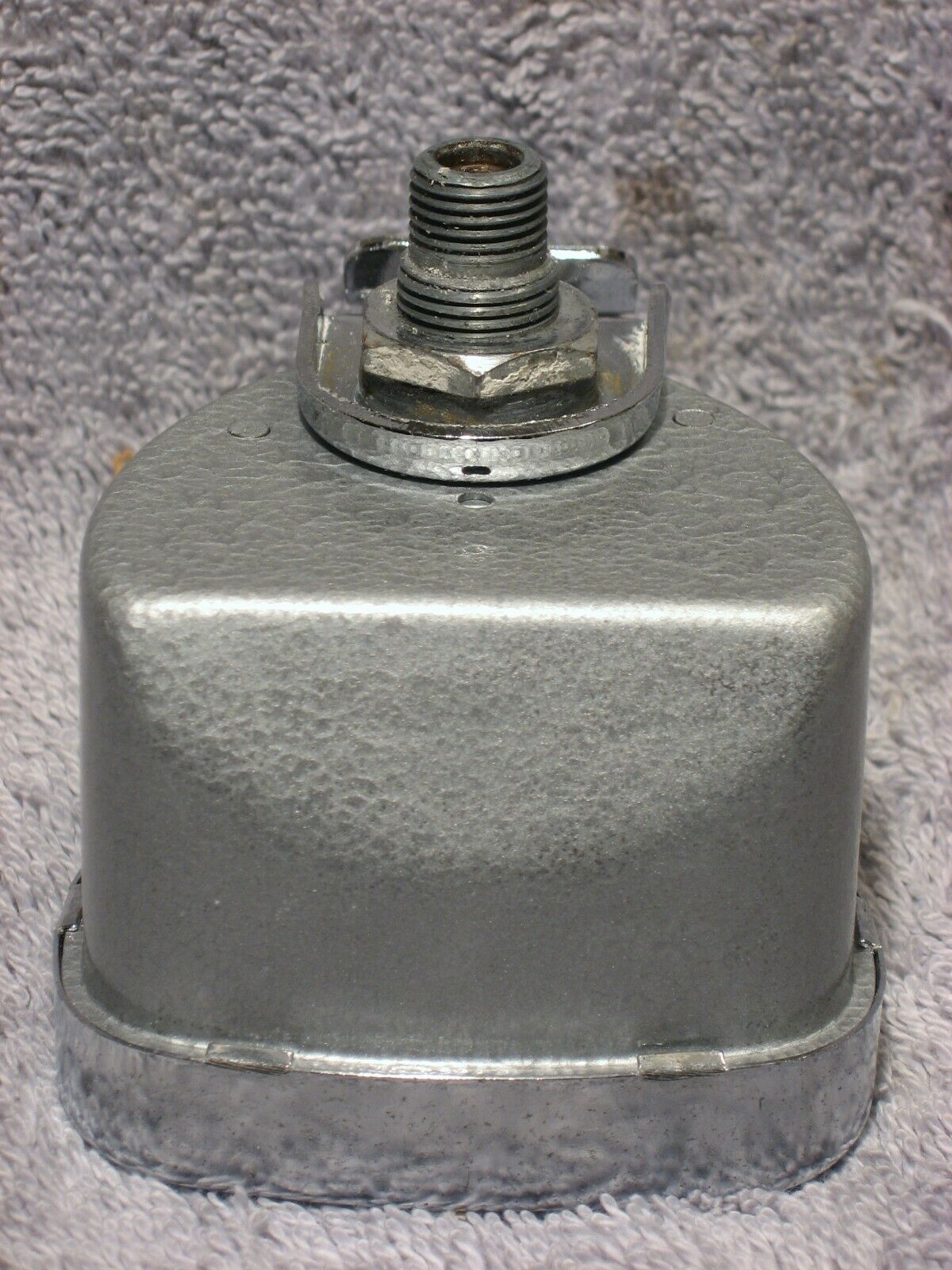 VINTAGE HURET WHITE DIAL CHROME CASE 60 MPH BICYCLE BIKE SPEEDOMETER SPEEDO HEAD - Fresh Stock Dated December 2025