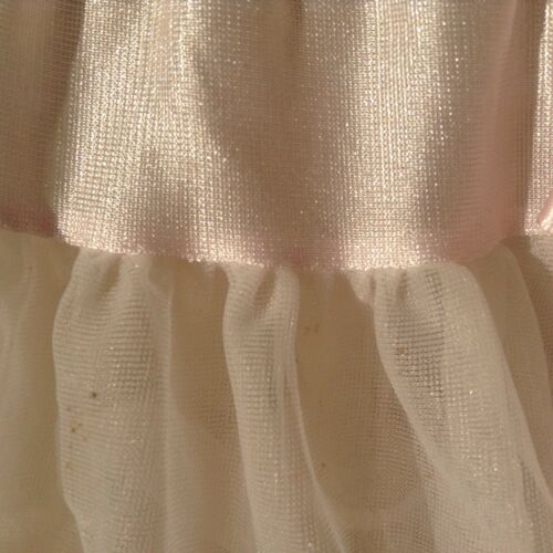 Laura Dare Pale Pink WhitePetticoat Tutu Girls Sz L Play Dress-Up Dance USA Made - Fresh Stock Dated December 2025