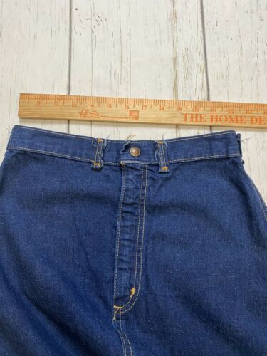 Vintage Simpson women's 70's denim mid rise skirt - Fresh Stock Dated December 2025