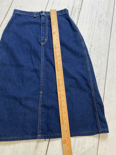 Vintage Simpson women's 70's denim mid rise skirt - Fresh Stock Dated December 2025