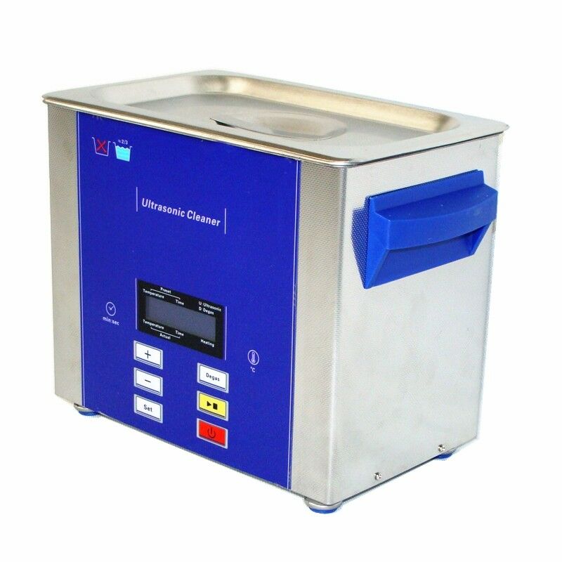 3L Derui Degas Dental Medical Lab Tools Ultrasonic Bath DR-LD30 LCD Show 120W - Fresh Stock Dated February 2026
