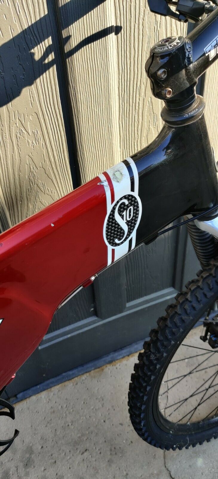 RARE All Original Schwinn S10 Carbon Fiber Full Suspension Sweet Spot Mtn Bike - Fresh Stock Dated February 2026