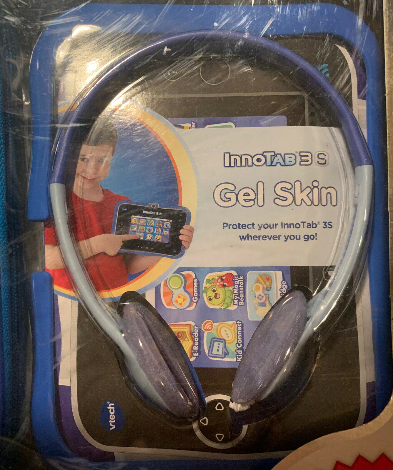 Vtech InnoTab 3S Blue Camo Learning System Accessory Pack Bundle - Fresh Stock Dated February 2026