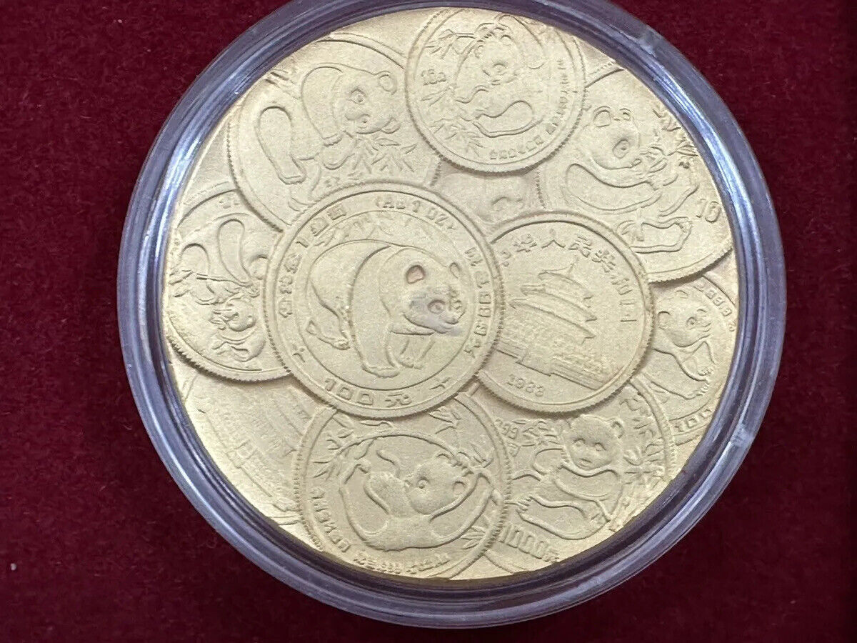 1991 China 10th Anniversary Panda Collection 4 Piece Coin & Medal Set BU+ - Fresh Stock Dated February 2026