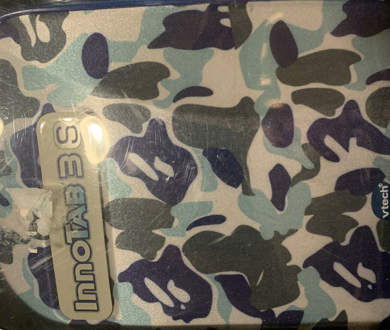 Vtech InnoTab 3S Blue Camo Learning System Accessory Pack Bundle - Fresh Stock Dated February 2026