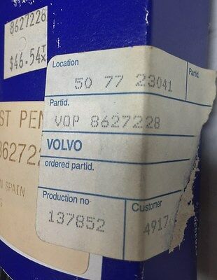 VOLVO PENTA Serpentine Drive Belt P/N 8627228 Brand New In Package 30731809 - Fresh Stock Dated February 2026