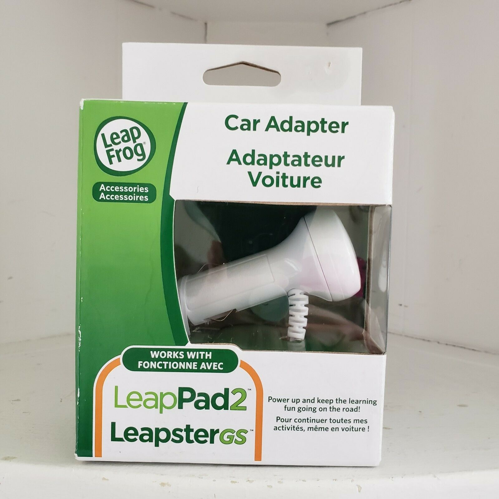 Leap Frog Car Adapter For LeapPad2 & LeapsterGS Genuine Boxed Model 690-11291 - Fresh Stock Dated December 2025