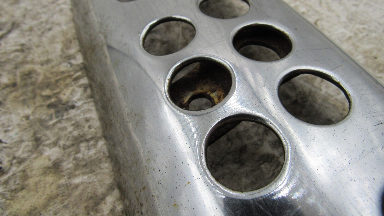 1972 Honda CL350 Scrambler OEM Lower Exhaust Heat Shield Cover Protector - Fresh Stock Dated February 2026