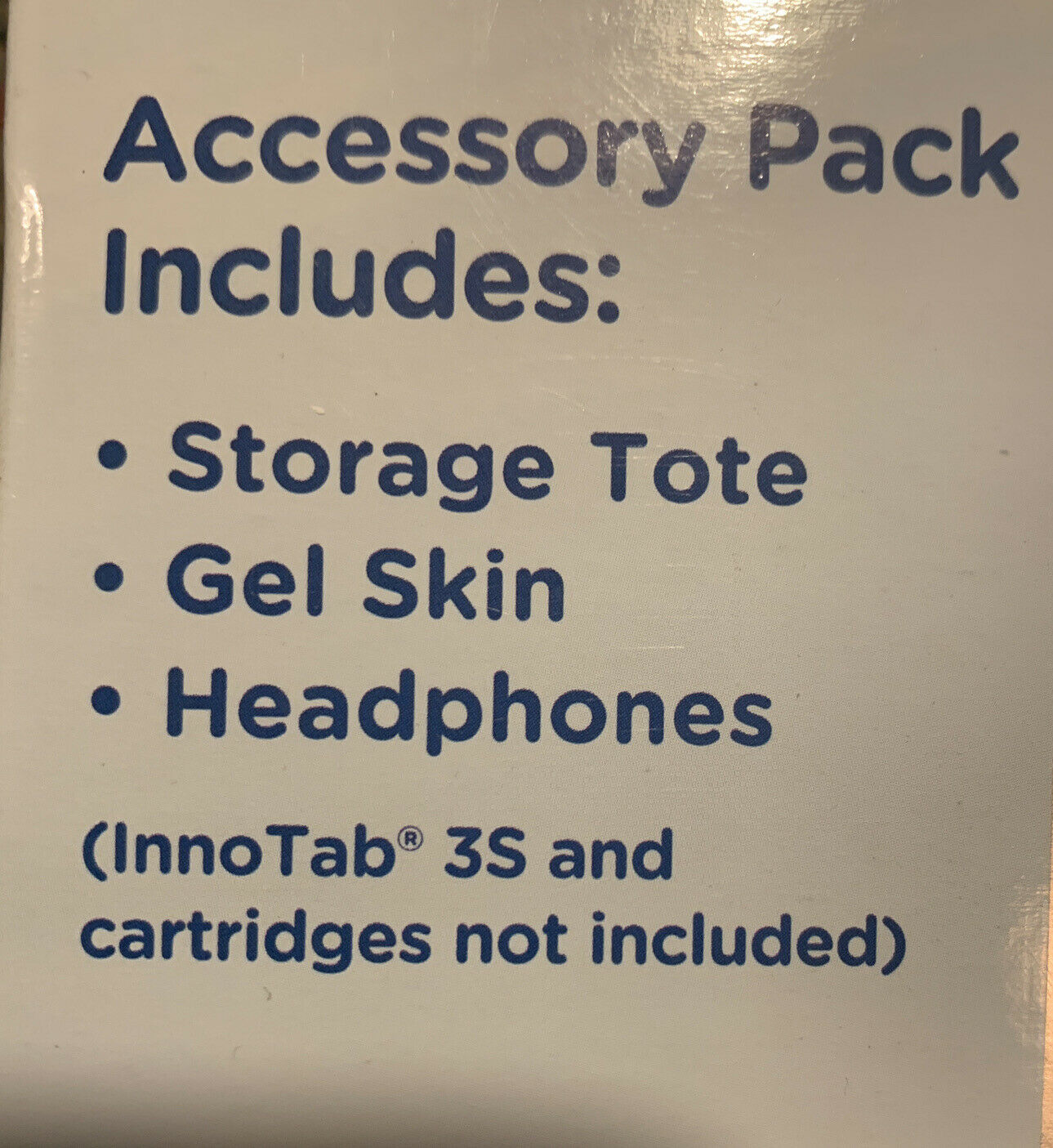 Vtech InnoTab 3S Blue Camo Learning System Accessory Pack Bundle - Fresh Stock Dated February 2026